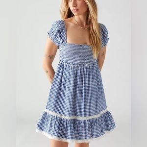 Urban Outfitters Mersaille Gingham Dress
